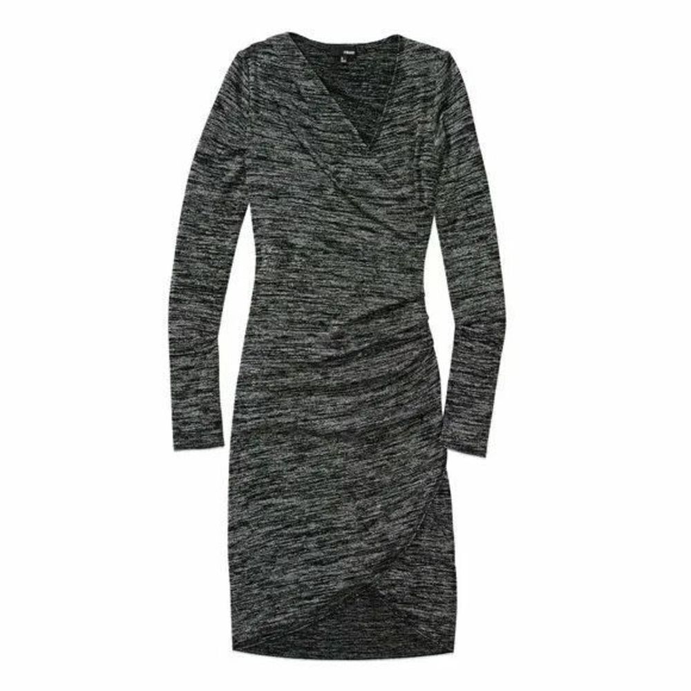 Aritzia Wilfred Free Sweater Faux Wrap Dress